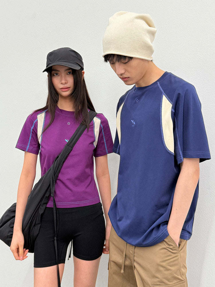 Roaringwild Patchwork Cool Antibacterial T-Shirt