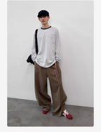 Roaringwild a arch Roaring Beast Loose Drawstring Sickle Pants