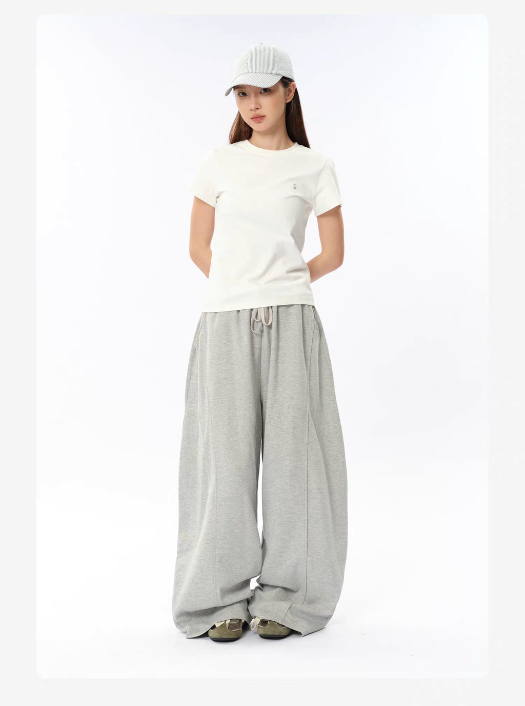 Roaringwild a arch Roaring Beast Loose Drawstring Sickle Pants