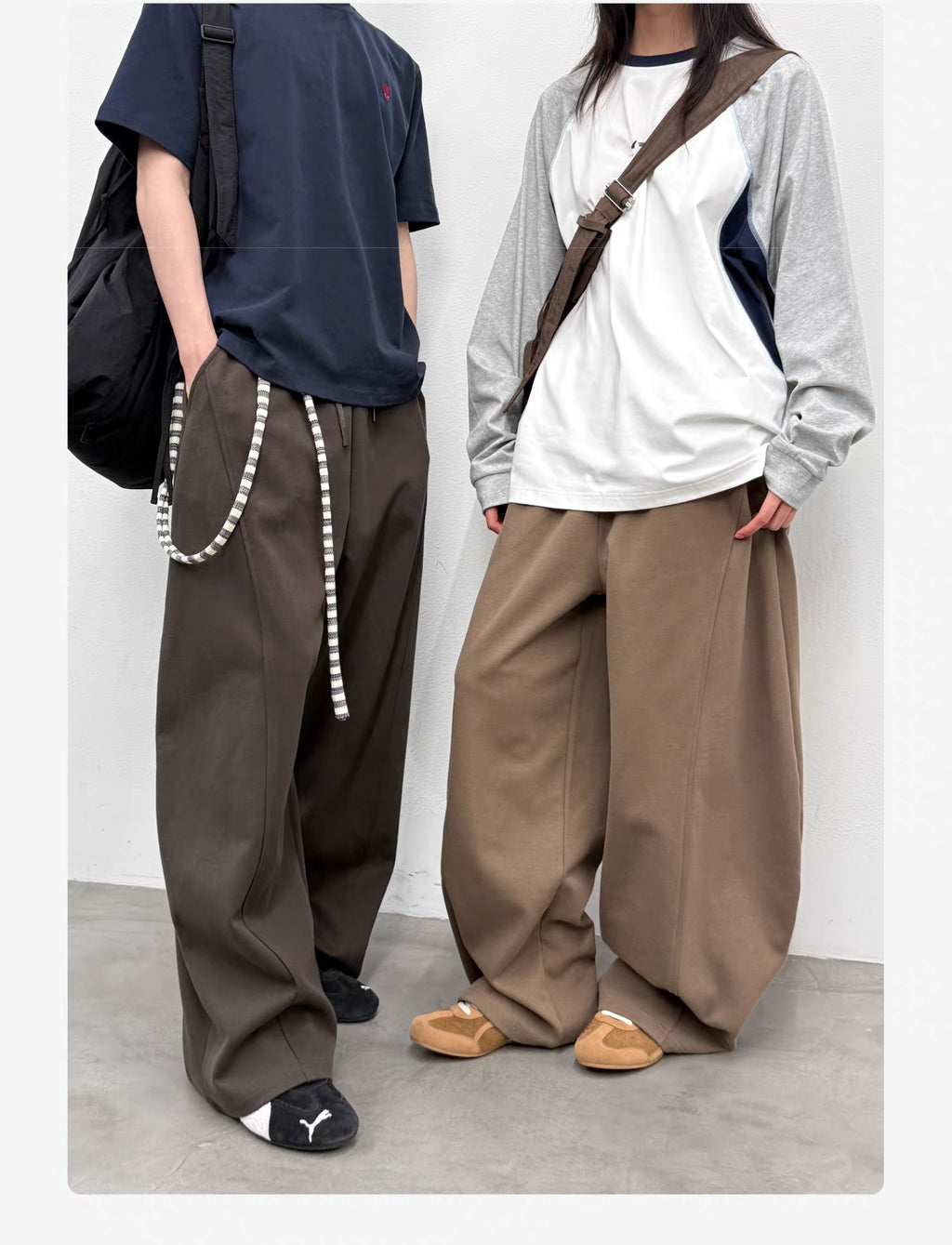 Roaringwild a arch Roaring Beast Loose Drawstring Sickle Pants