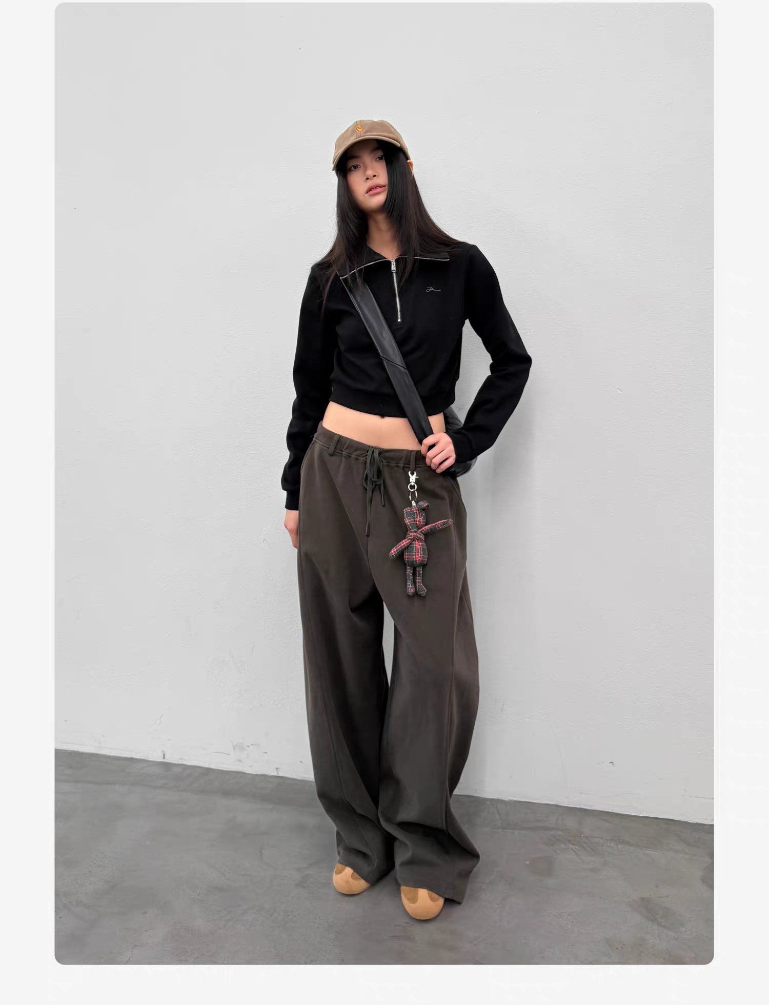 Roaringwild a arch Roaring Beast Loose Drawstring Sickle Pants