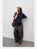 Roaringwild a arch Roaring Beast Loose Drawstring Sickle Pants