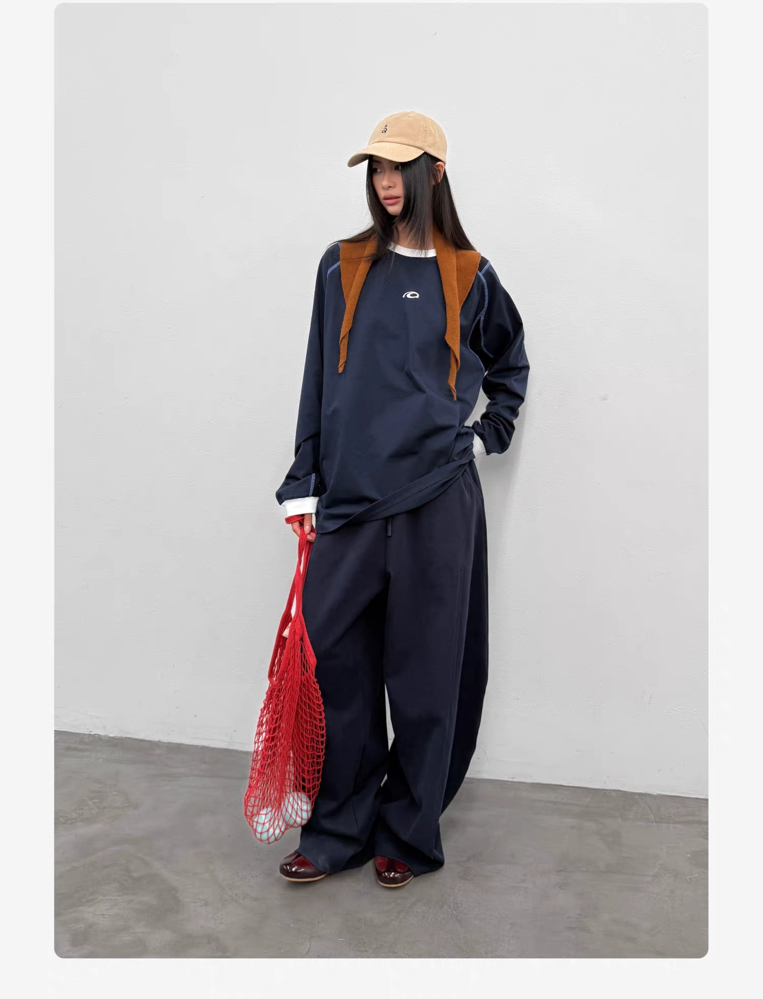 Roaringwild a arch Roaring Beast Loose Drawstring Sickle Pants