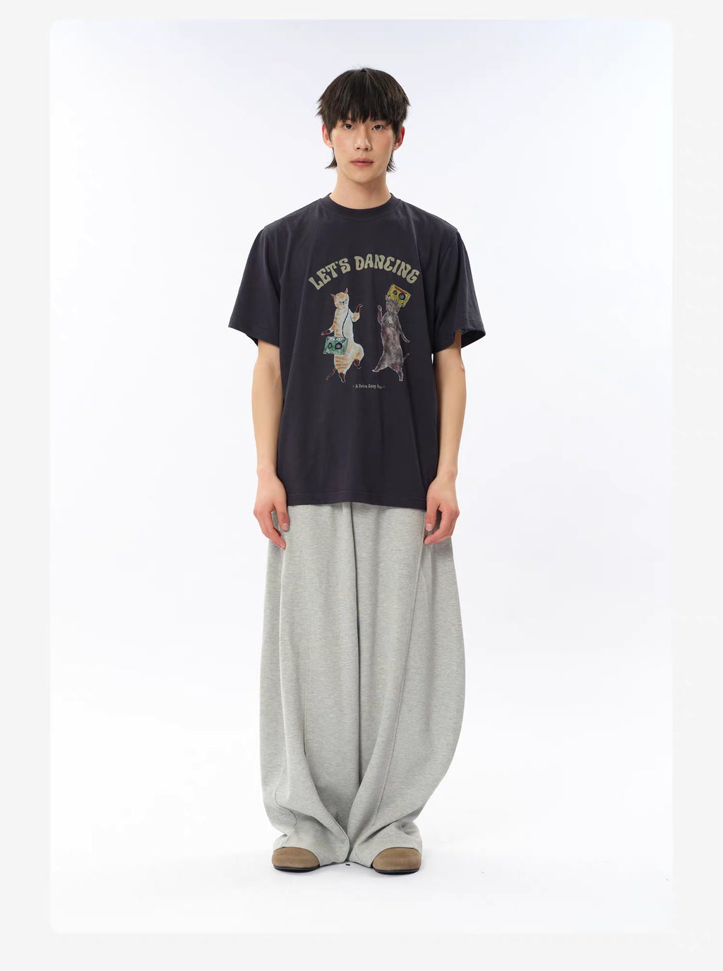 Roaringwild a arch Roaring Beast Loose Drawstring Sickle Pants