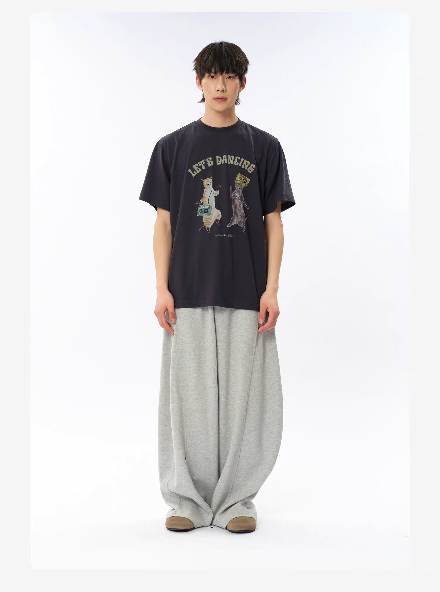 Roaringwild a arch Roaring Beast Loose Drawstring Sickle Pants