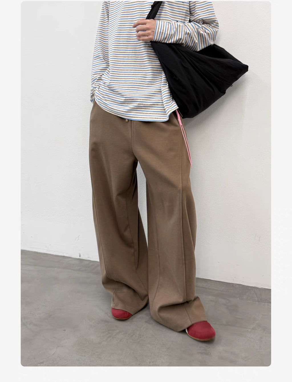 Roaringwild a arch Roaring Beast Loose Drawstring Sickle Pants