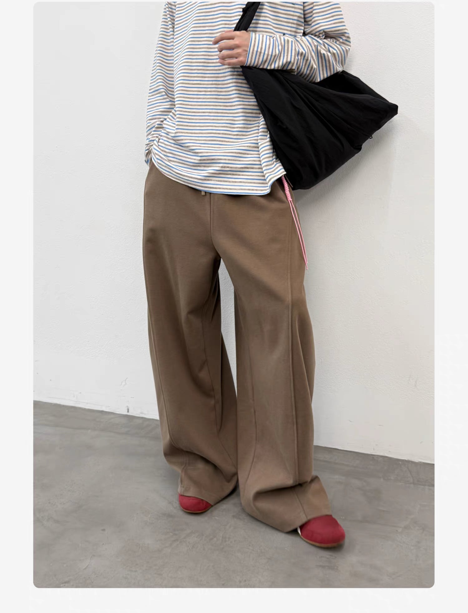 Roaringwild a arch Roaring Beast Loose Drawstring Sickle Pants