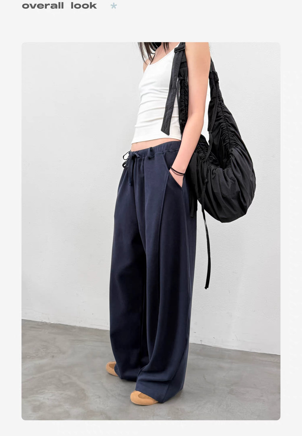 Roaringwild a arch Roaring Beast Loose Drawstring Sickle Pants