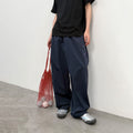 Lightweight Wide-Leg Workwear Trousers