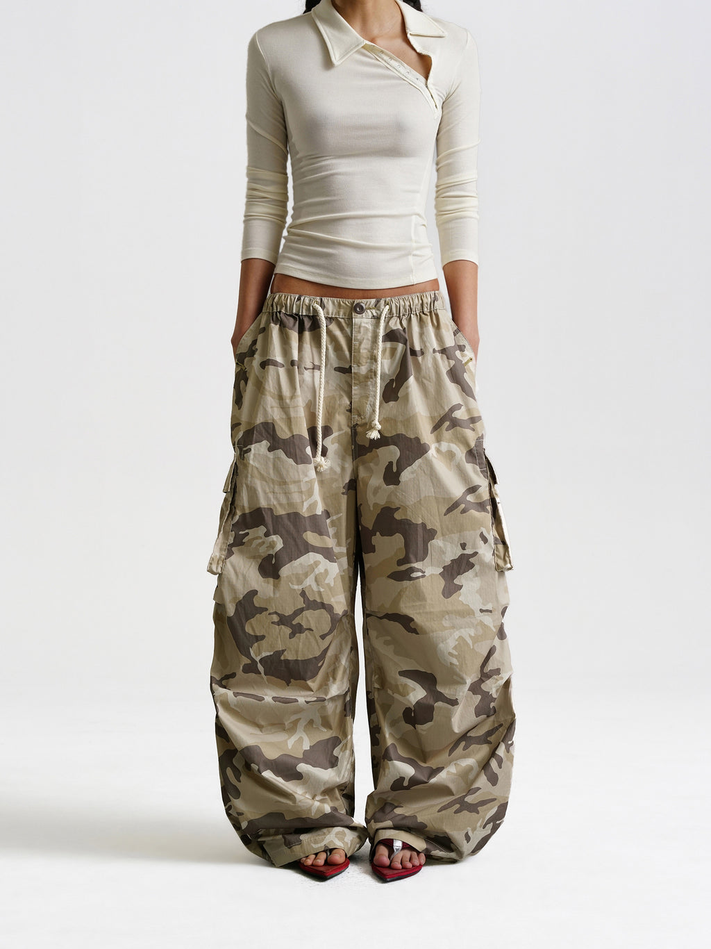 Explorer Camouflage Nylon Work Pants