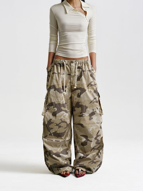Explorer Camouflage Nylon Work Pants