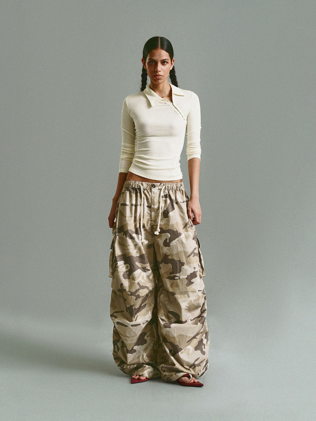 Explorer Camouflage Nylon Work Pants