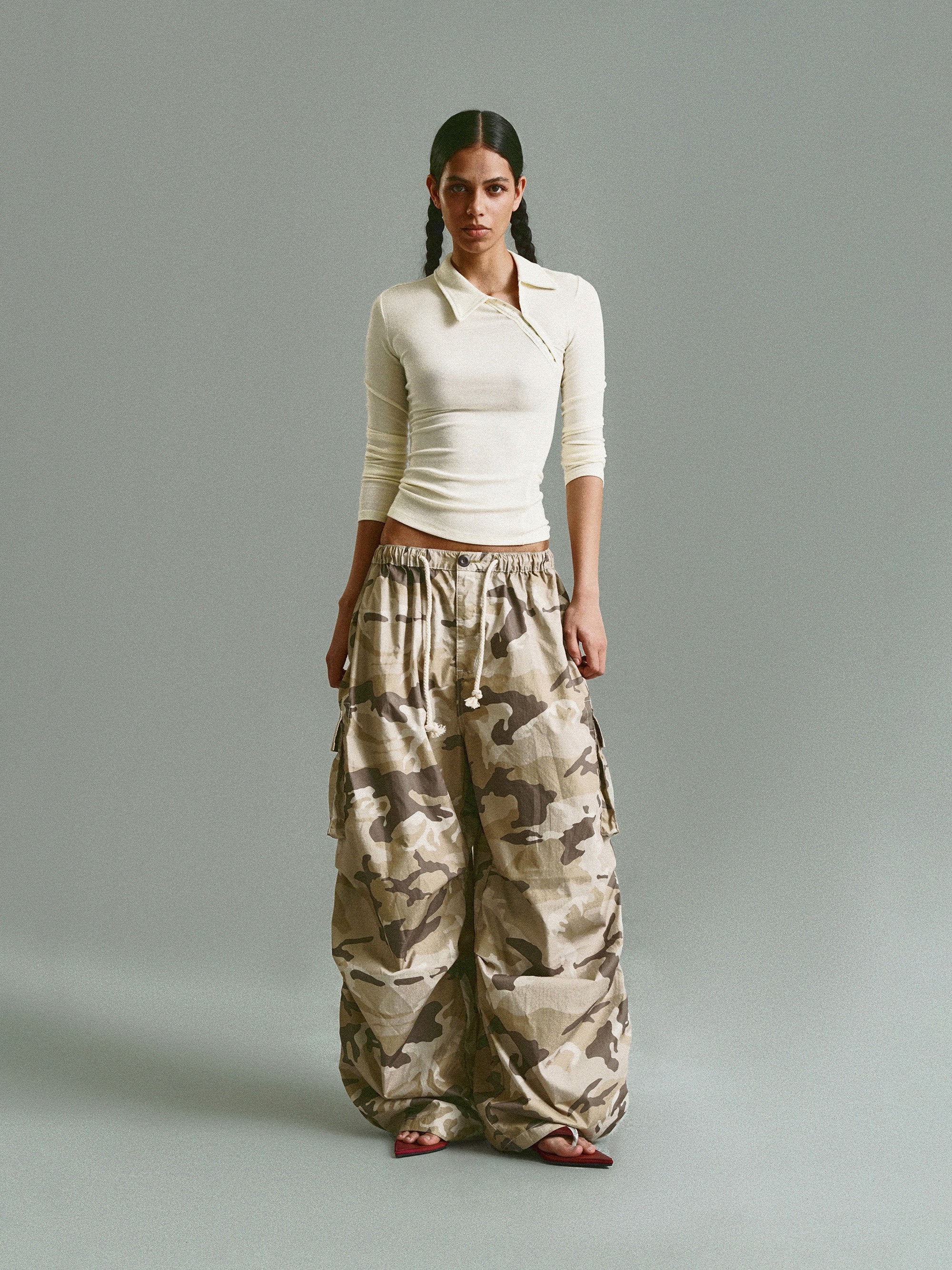 Explorer Camouflage Nylon Work Pants