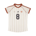 Dry Mesh Striped Sports Jersey T-Shirt